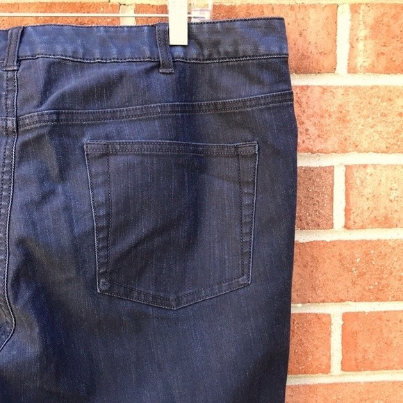 Lands' End Ankle Length Straight Leg Jeans - Picture 2 of 15